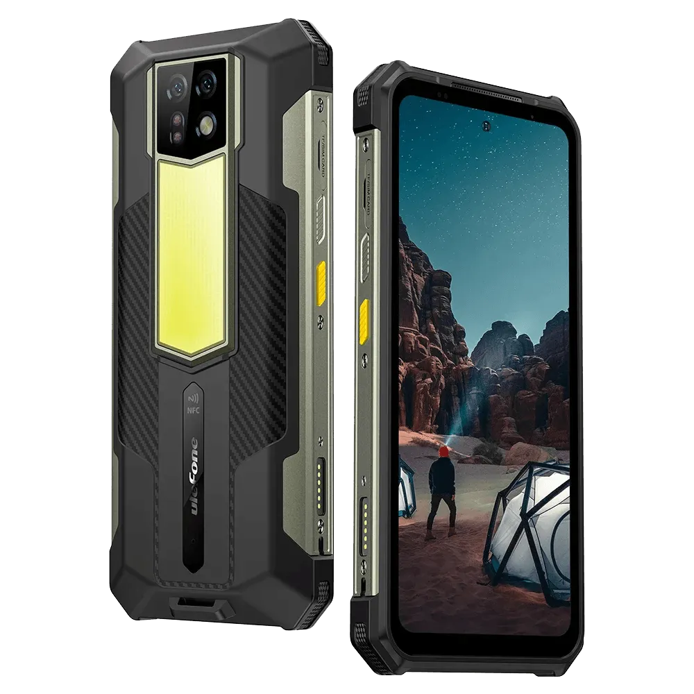 Ulefone Armor 24 Rugged Phone with 22000mAh Battery, 24GB RAM, 256GB Storage, 64MP Camera – Waterproof, Fast Charging, and NFC Enabled for Ultimate Performance