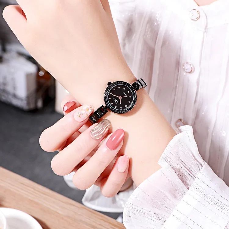 Ultra-thin Strap With Scale Women's Watch