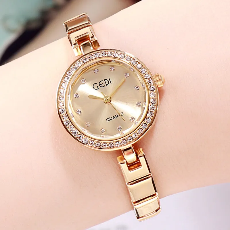 Ultra-thin Strap With Scale Women's Watch