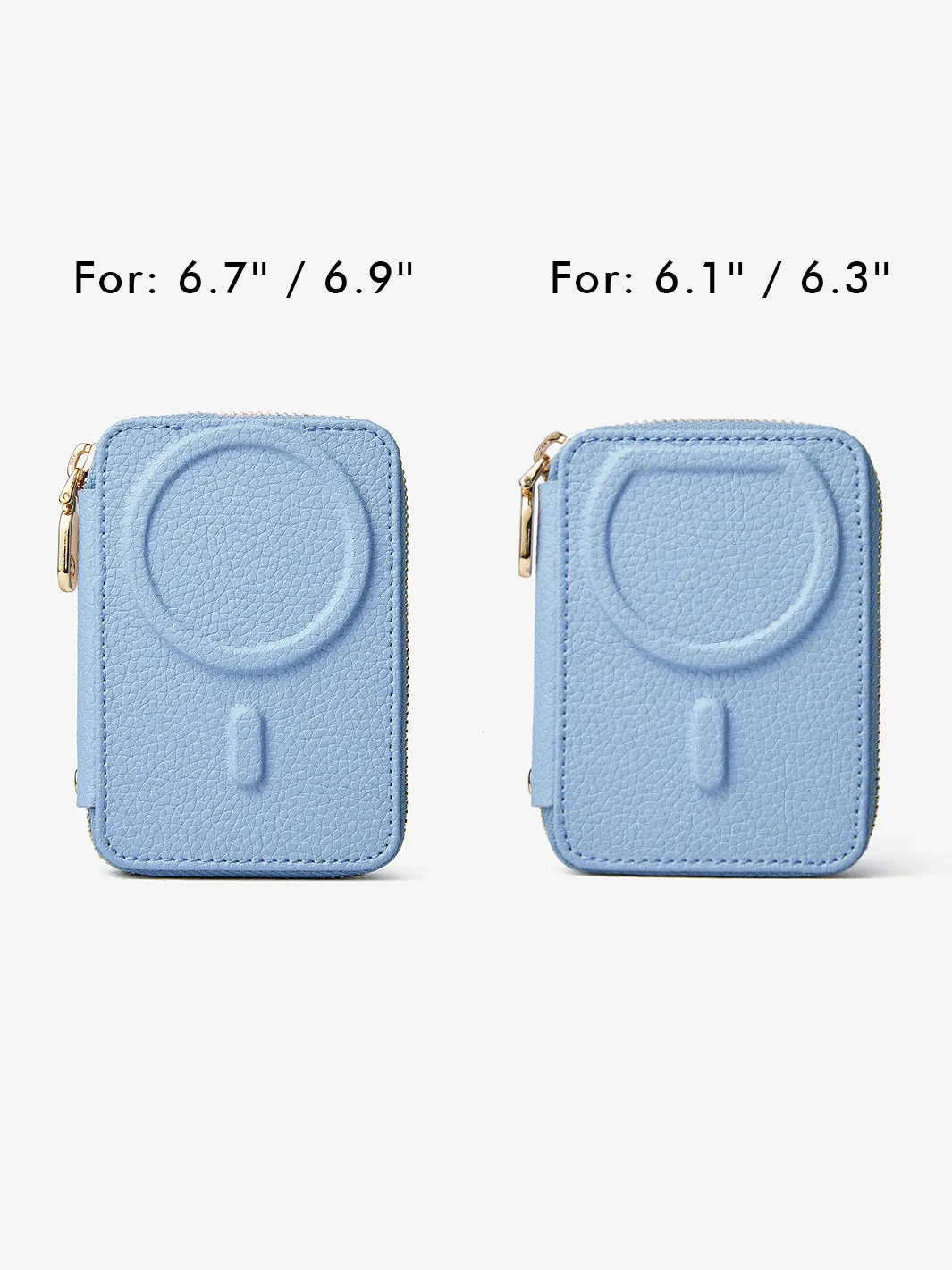 Unique Design Set- Detachable Wireless Charging Phone Case AirPods Pouch Set