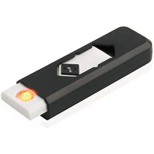 USB Electronic Windproof Rechargable Flameless Cigarette Lighter