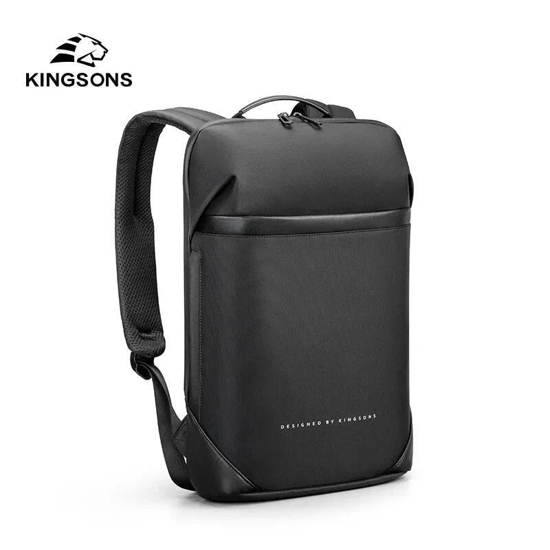 Vegan Laptop Backpack with built in USB Charger port