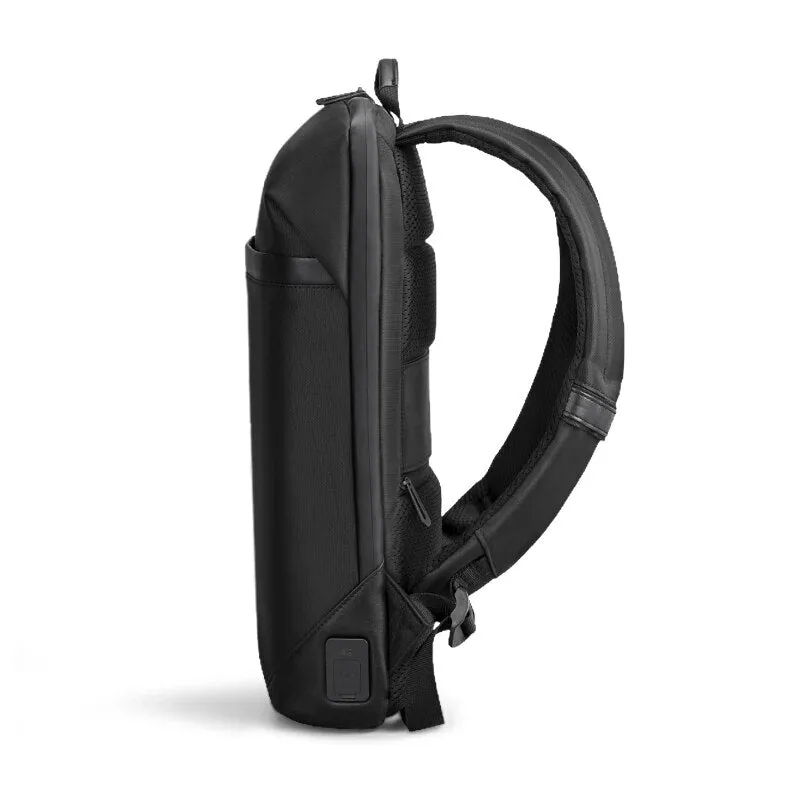 Vegan Laptop Backpack with built in USB Charger port