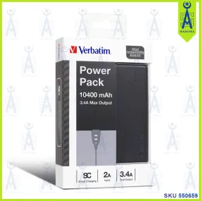 VERBATIM POWER PACK SMART CHARGING 65344