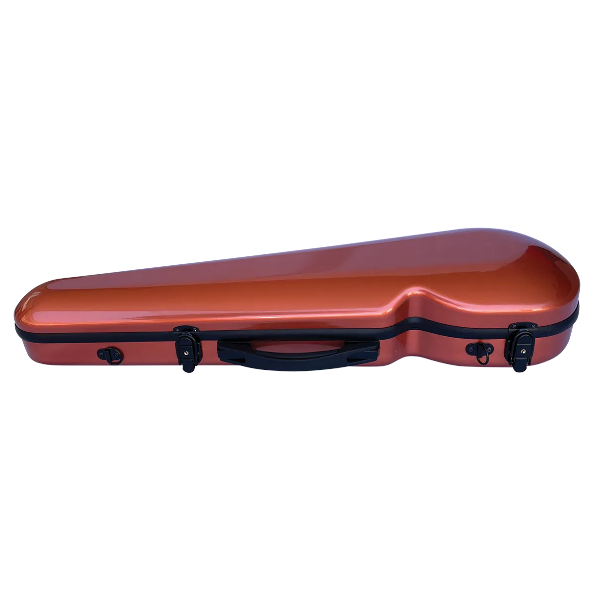 Vivo Polycarbonate Shaped Violin Case 3/4 Metallic Copper