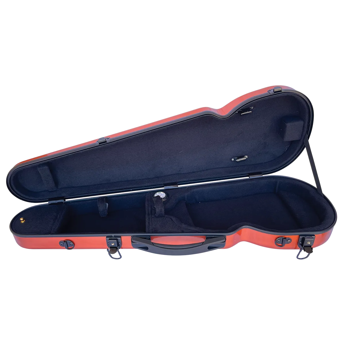 Vivo Polycarbonate Shaped Violin Case 3/4 Metallic Copper