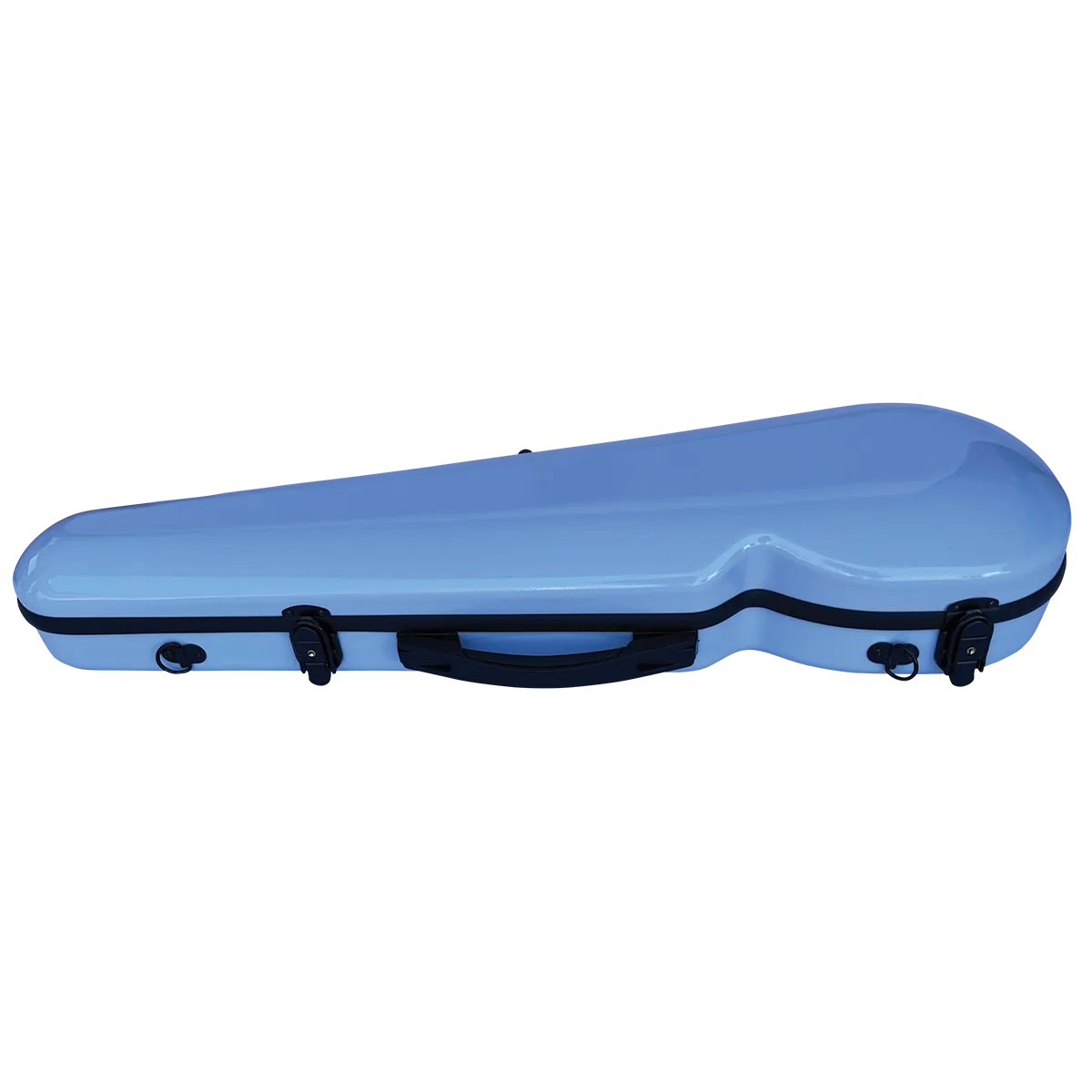 Vivo Polycarbonate Shaped Violin Case 4/4 Baby Blue