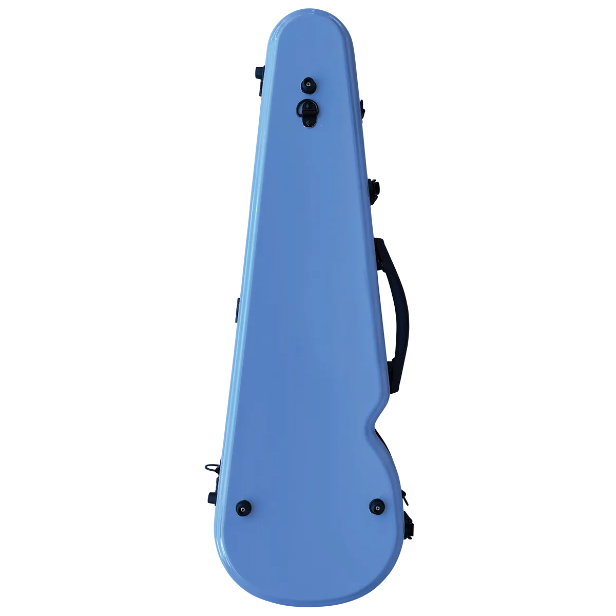 Vivo Polycarbonate Shaped Violin Case 4/4 Baby Blue