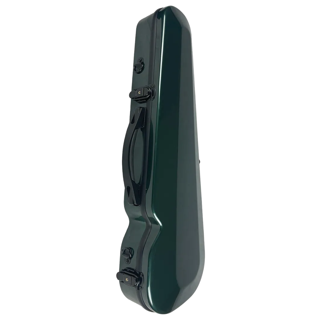 Vivo Polycarbonate Shaped Violin Case 4/4 Dark Green