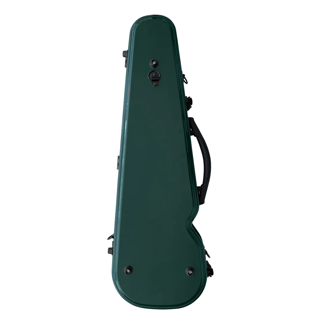 Vivo Polycarbonate Shaped Violin Case 4/4 Dark Green