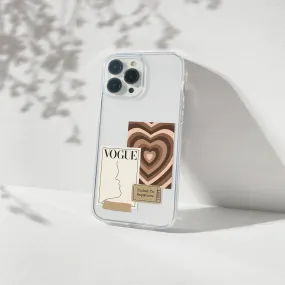 Vogue Aesthetic Silicone Clear Case