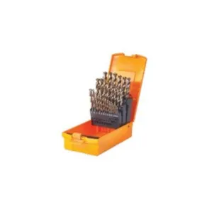 WALTER 01E178 #29 SST QCK SHANK DRILL SET/PLASTIC BOX