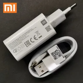 Xiaomi Charger 33w Fast Turbo Charge Poco X3 NFC F2 Pro 30w Carregador EU Plug Xiao Mi 10t 5g Redmi K40 K30 Note 9 10 11 Pad 5